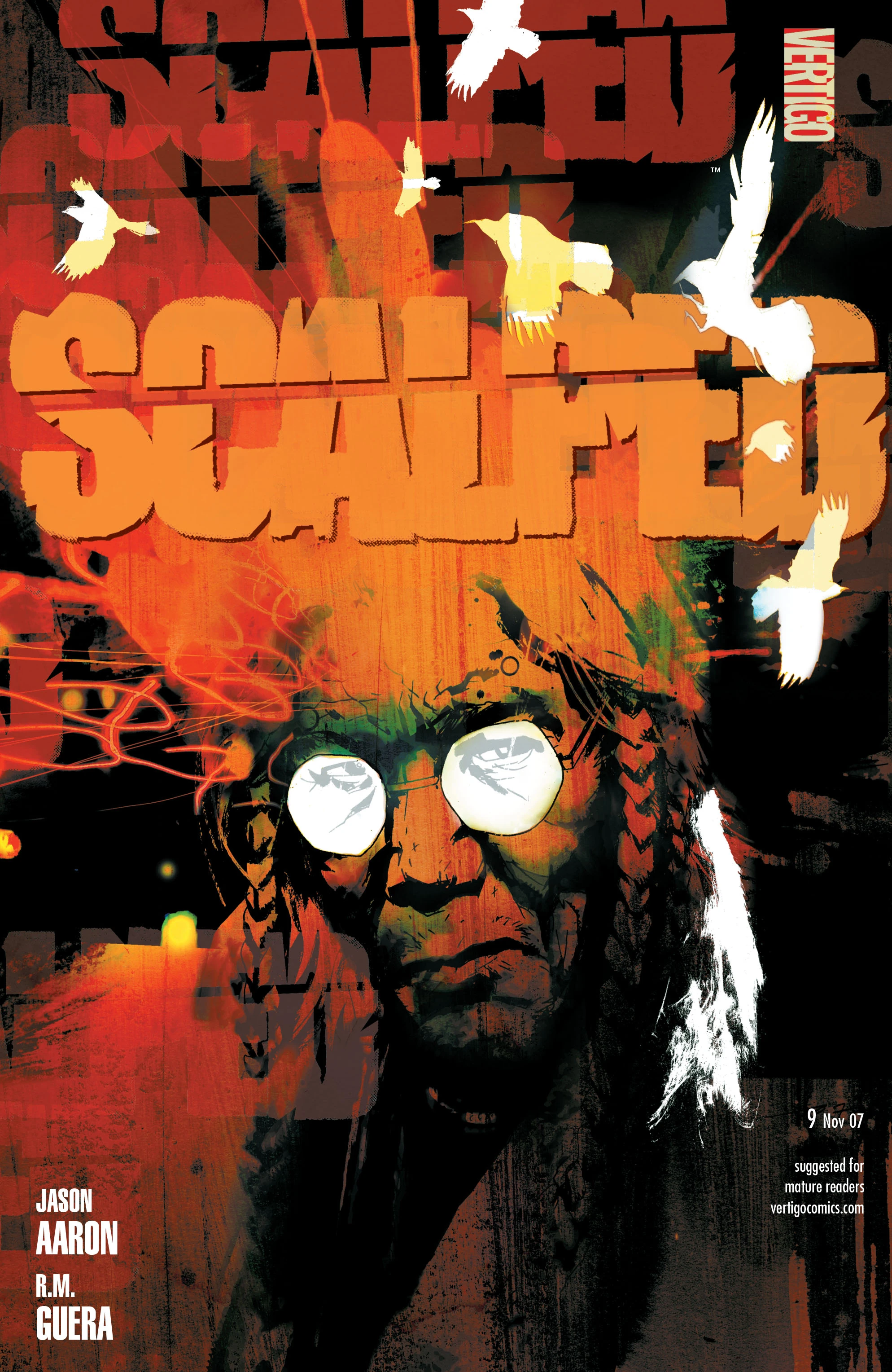 Scalped #9 (DC, 2007 — Cover A) cover